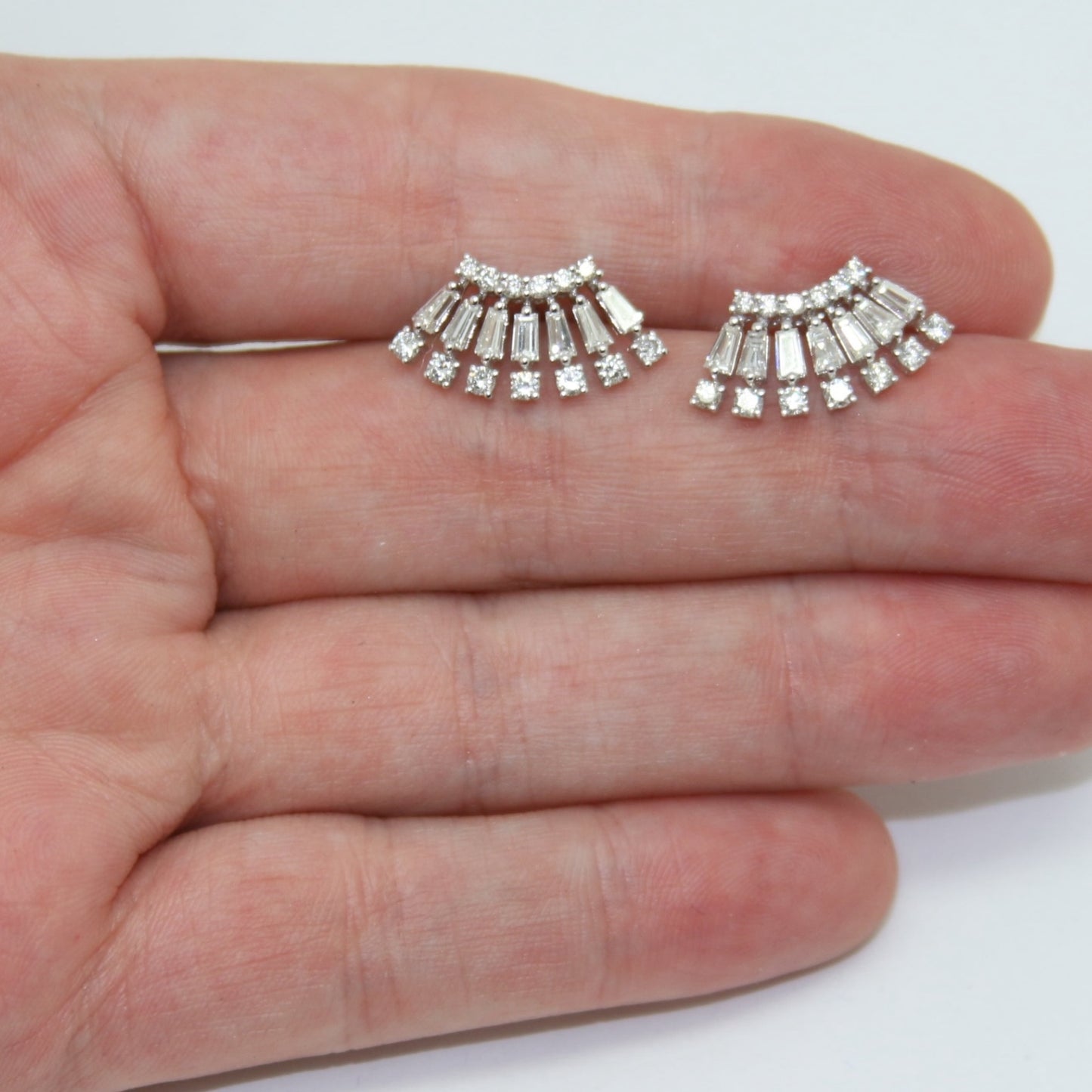ARETES GARRA DIAMANTES