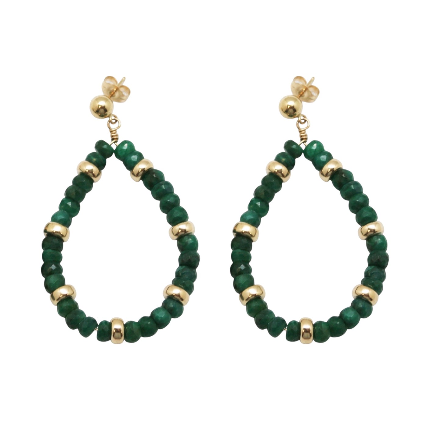 ARETES BEADS ESMERALDA
