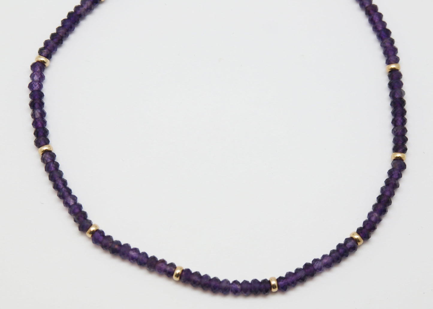 COLLAR BIRTHSTONE AMATISTA - FEBRERO
