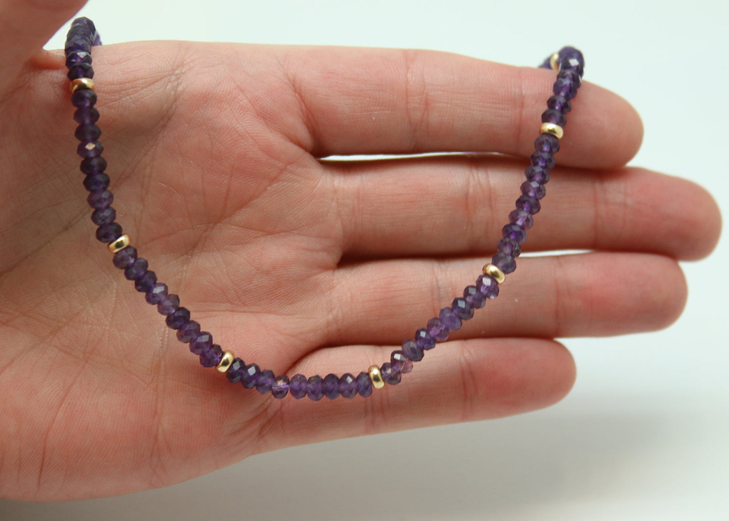 COLLAR BIRTHSTONE AMATISTA - FEBRERO
