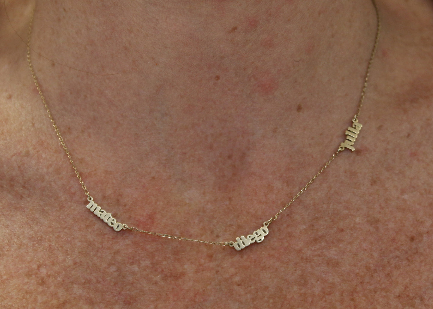 COLLARES 3 NOMBRES (SOBRE PEDIDO)