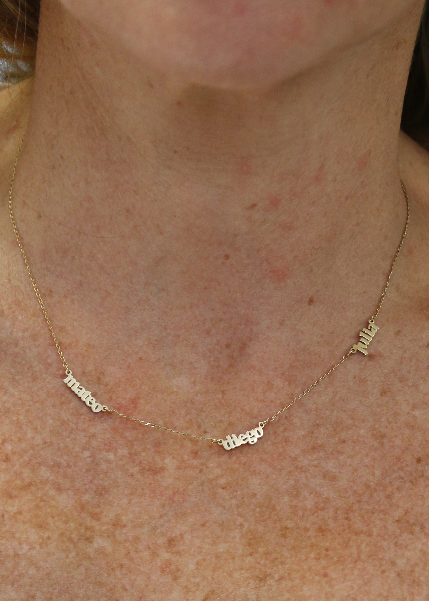 COLLARES 3 NOMBRES (SOBRE PEDIDO)