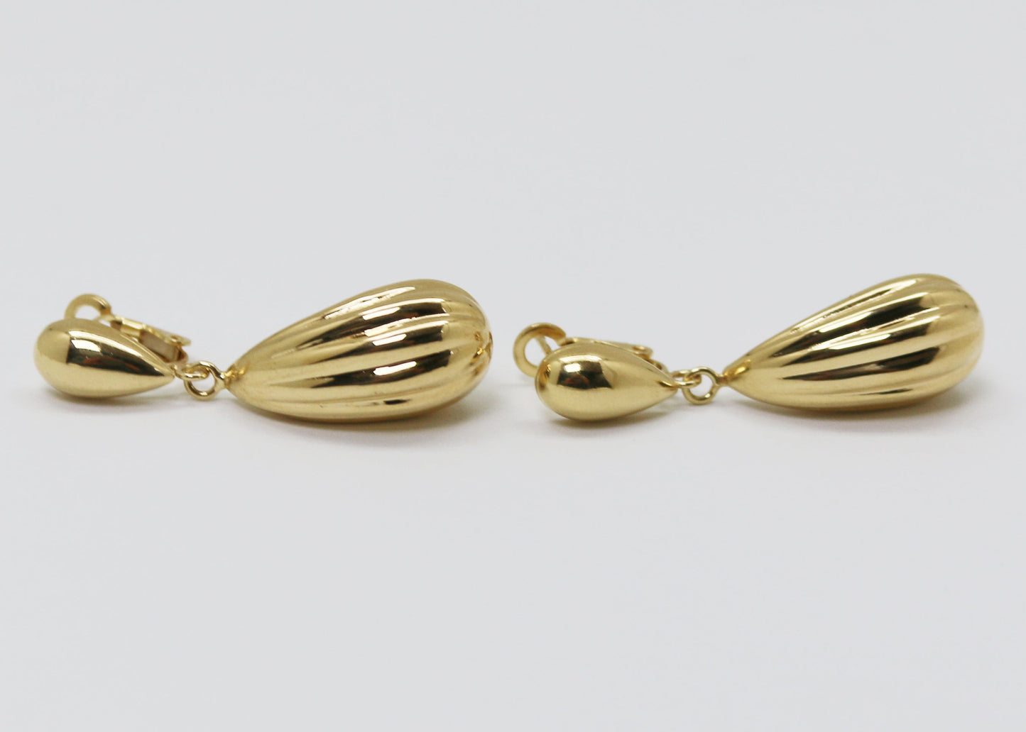 ARETES LARGOS ORO