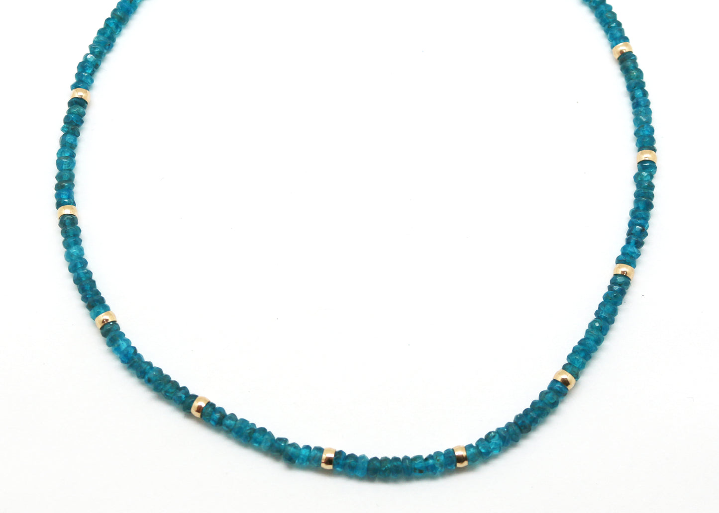 COLLAR BIRTHSTONE APATITA - GEMINIS