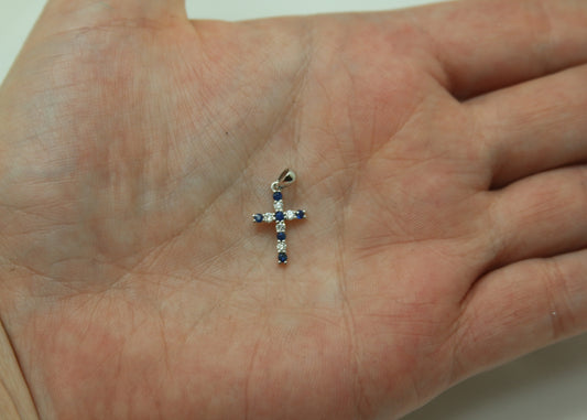 CRUZ ORO BLANCO ZAFIRO