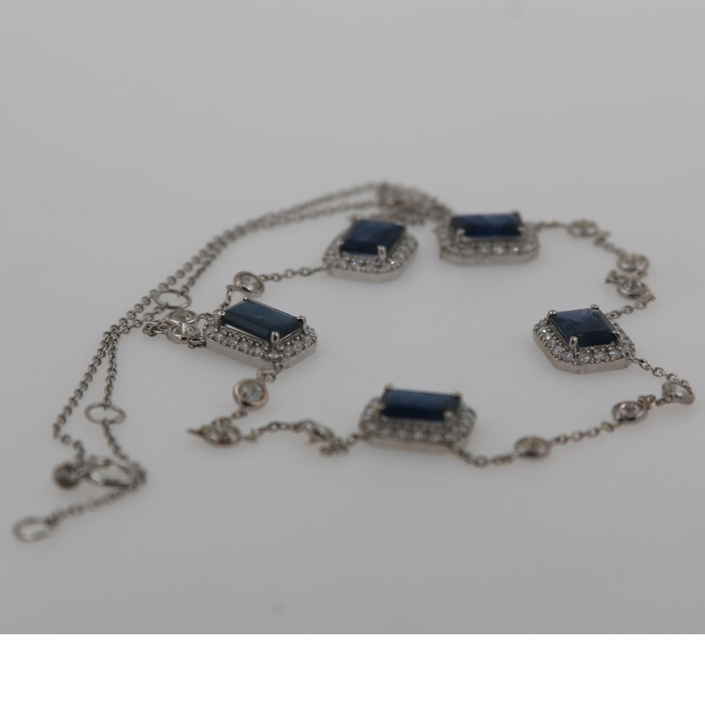 COLLAR ZAFIRO RECTANGULOS