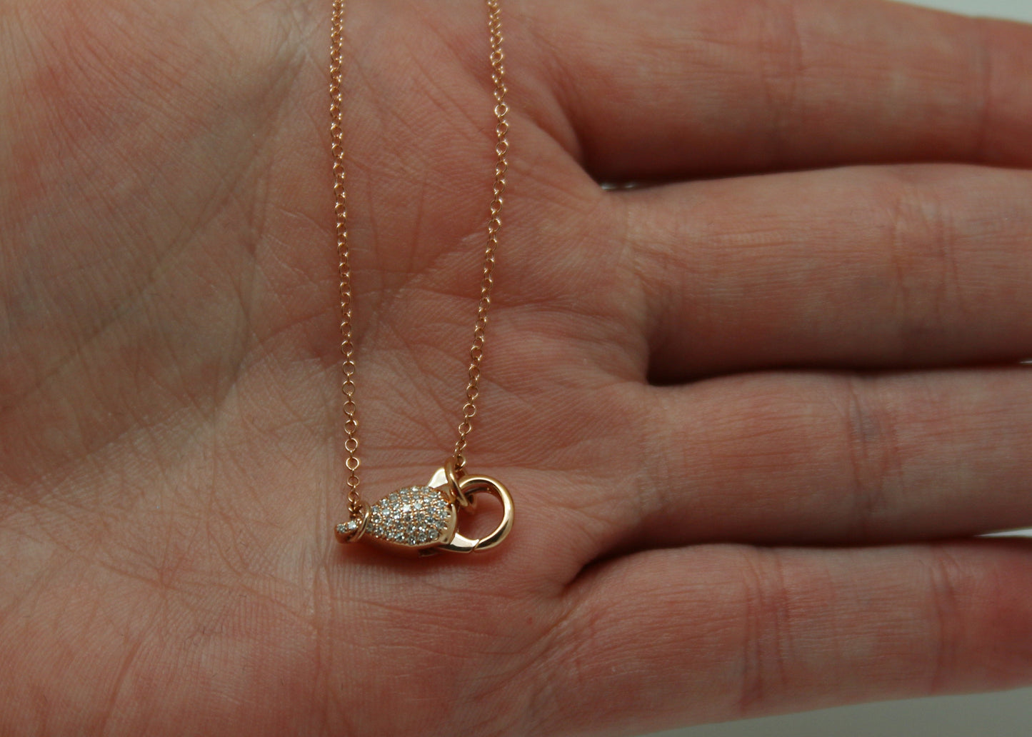 COLLAR BROCHE DIAMANTES