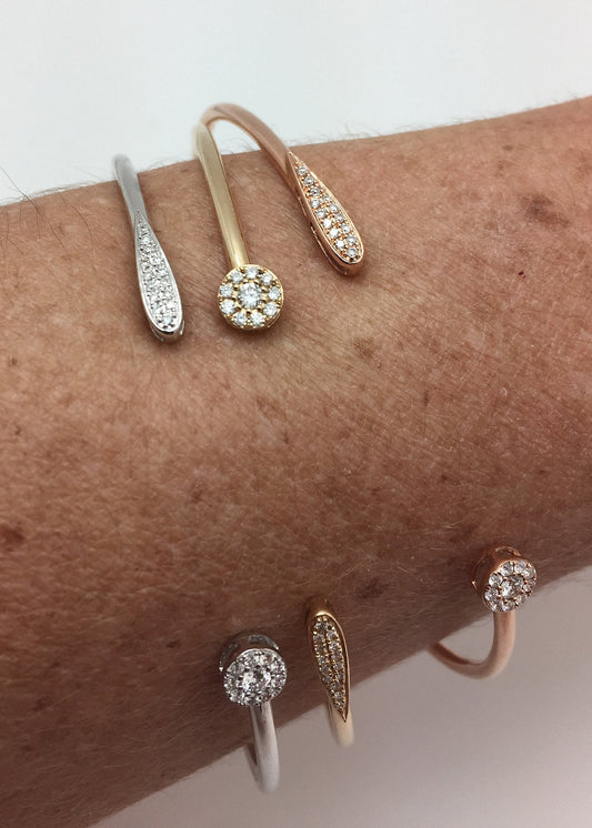 PULSERA RIGIDA ORO AMARILLO