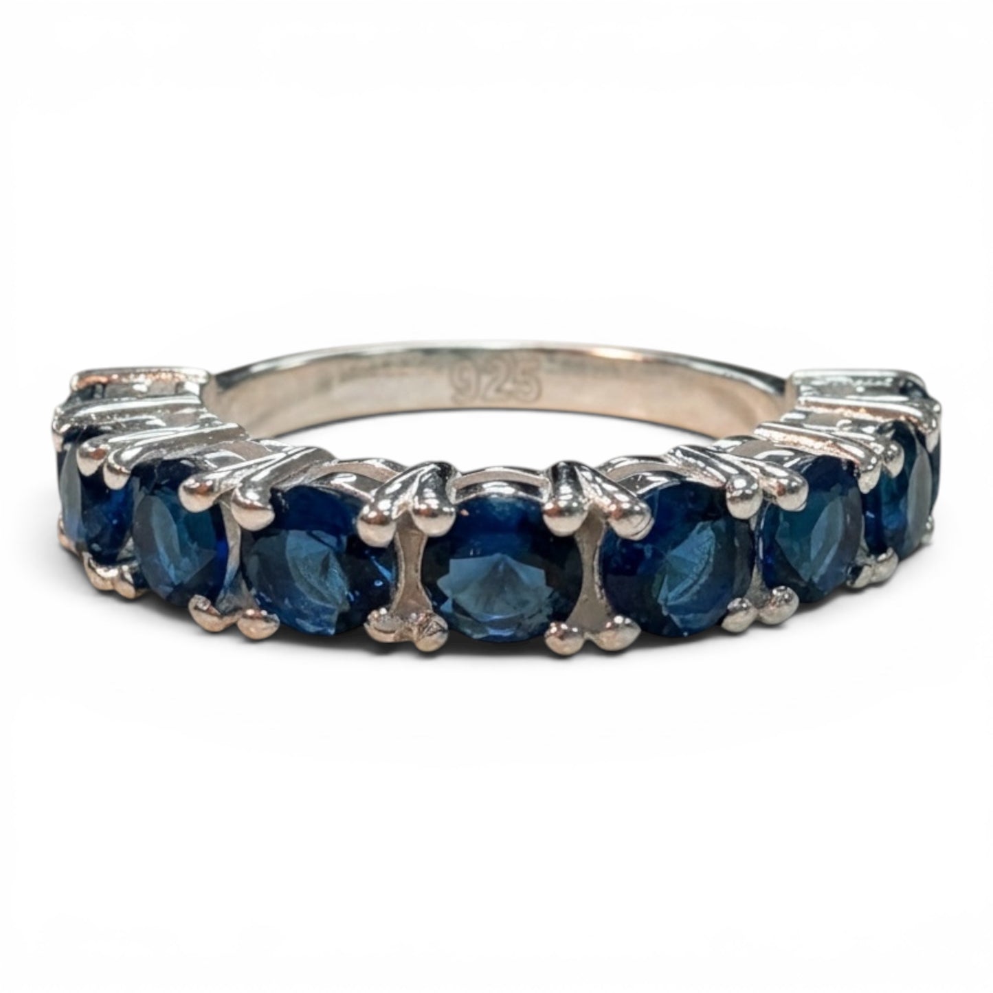 ANILLO LONDON BLUE PLATA