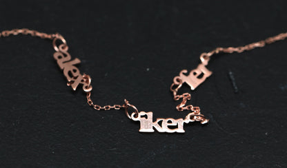 COLLARES 3 NOMBRES (SOBRE PEDIDO)