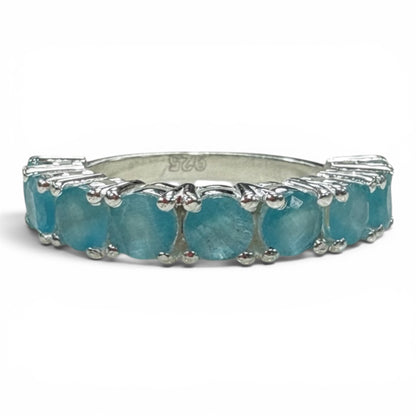 ANILLO TOPACIO PLATA