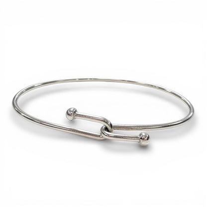 PULSERA ENTRELAZADA PLATA