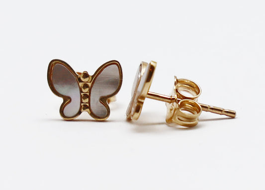 ARETES ESTRELLA MARIPOSA