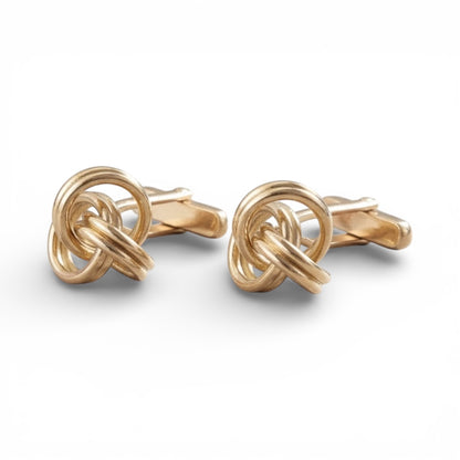 MANCUERNILLAS NUDO ORO