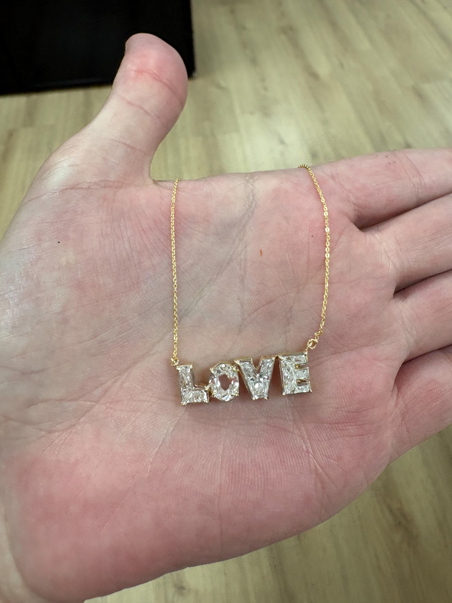 COLLAR DIAMANTES LAB PERSONALIZADO