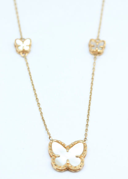 COLLAR MARIPOSA MADRE PERLA