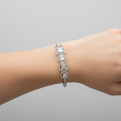 BANGLE MULTISHAPE DIAMANTES