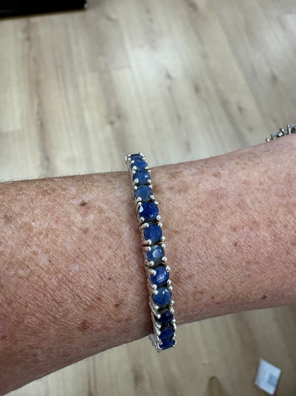 PULSERA PLATA ZAFIRO