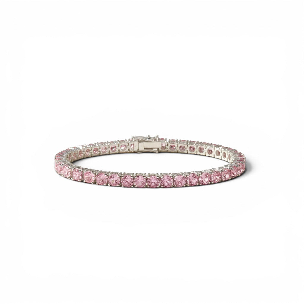 PULSERA PLATA KUNZITA