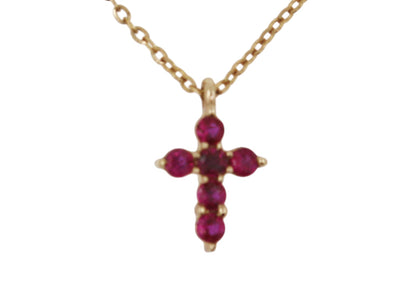 COLLAR CRUZ RUBI