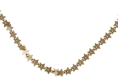 COLLAR - CHOKER ESTRELLAS ORO