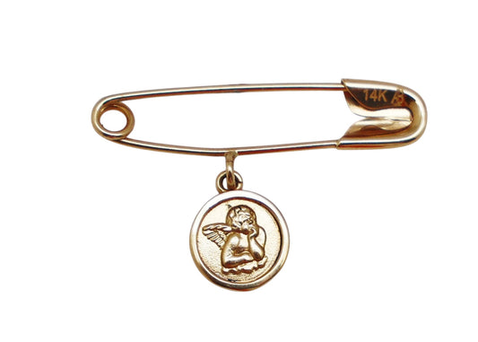 PIN ANGEL DE LA GUARDA ORO