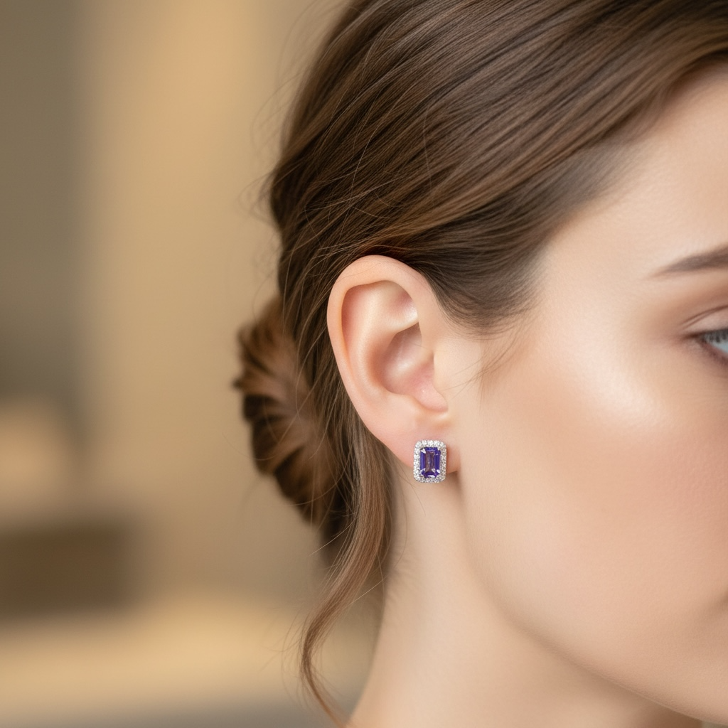 ARETES RECTANGLO ZAFIRO (copia)