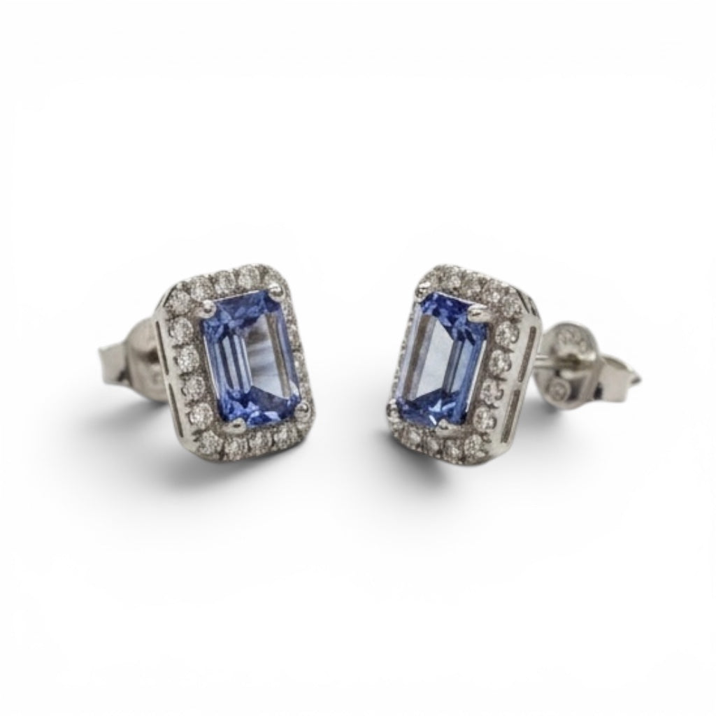 ARETES RECTANGLO ZAFIRO (copia)