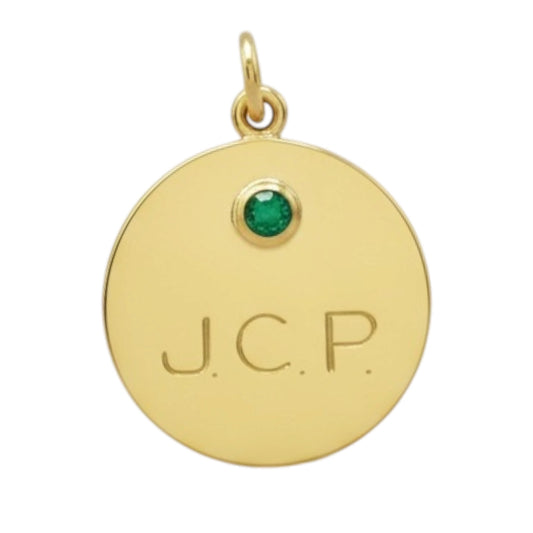 DIJE MONEDA PERSONALIZADO