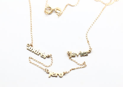 COLLARES 3 NOMBRES (SOBRE PEDIDO)