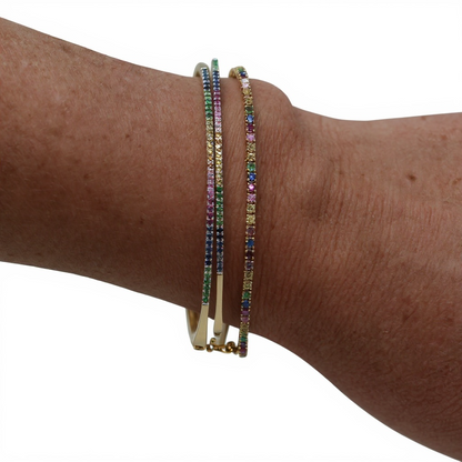 BANGLE RAINBOW ORO AMARILLO