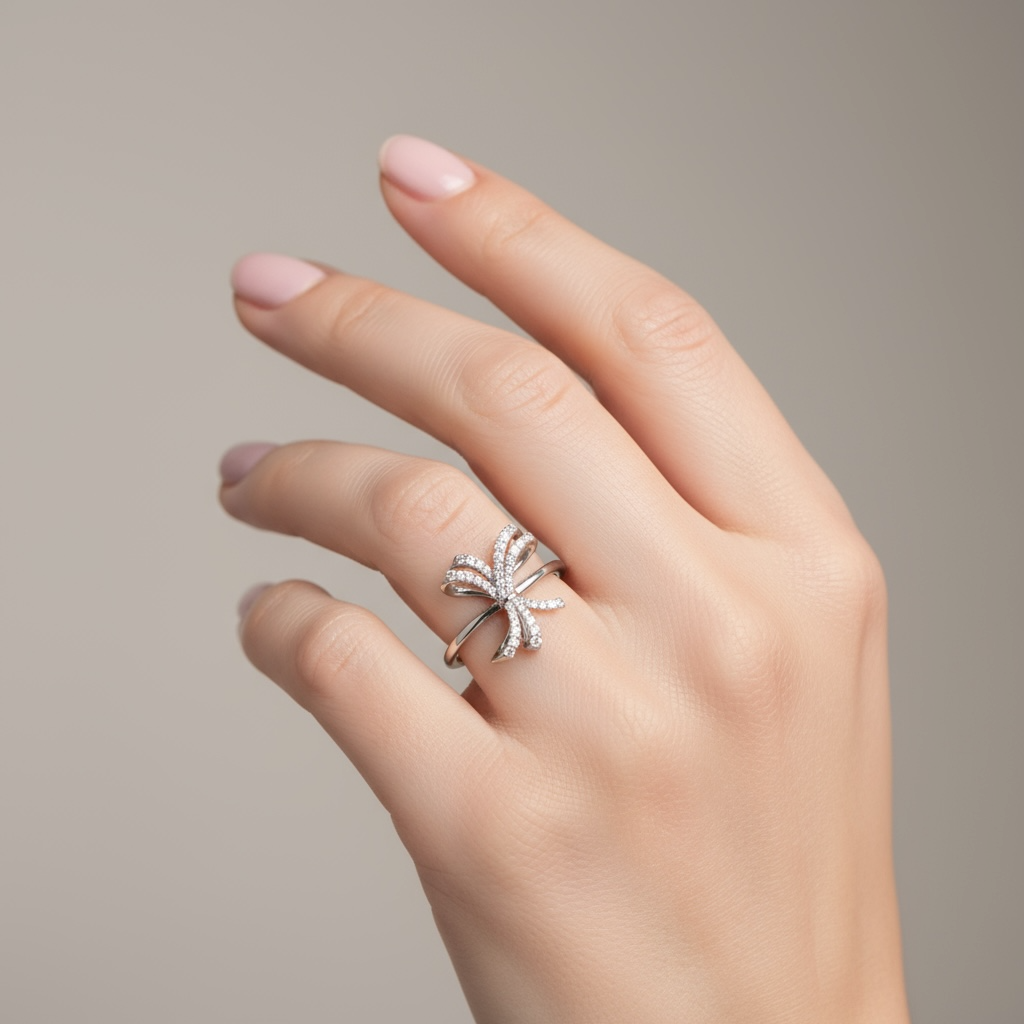 ANILLO MOÑO DIAMANTES