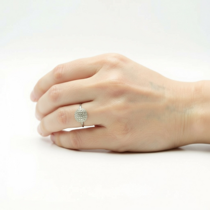 ANILLO REDONDO DIAMANTES