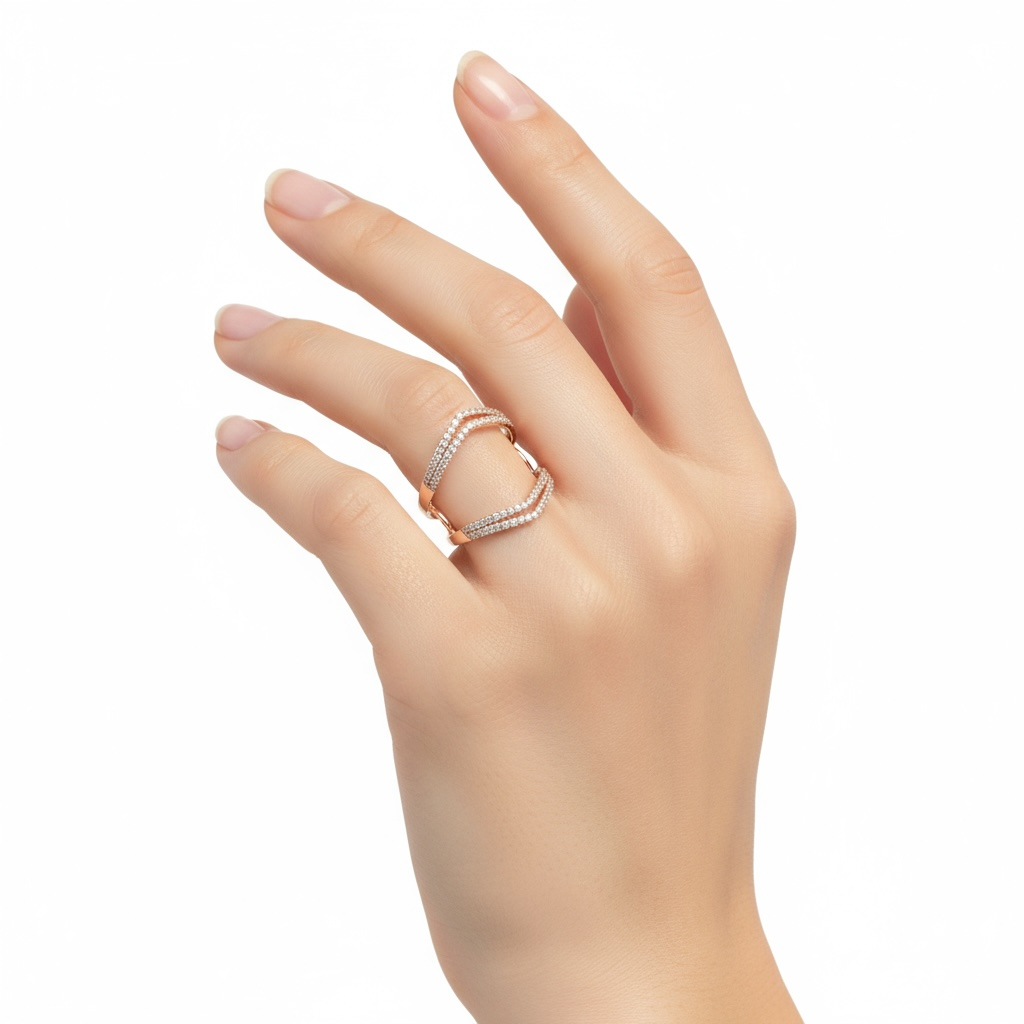 ANILLO ABIERTO DIAMANTES