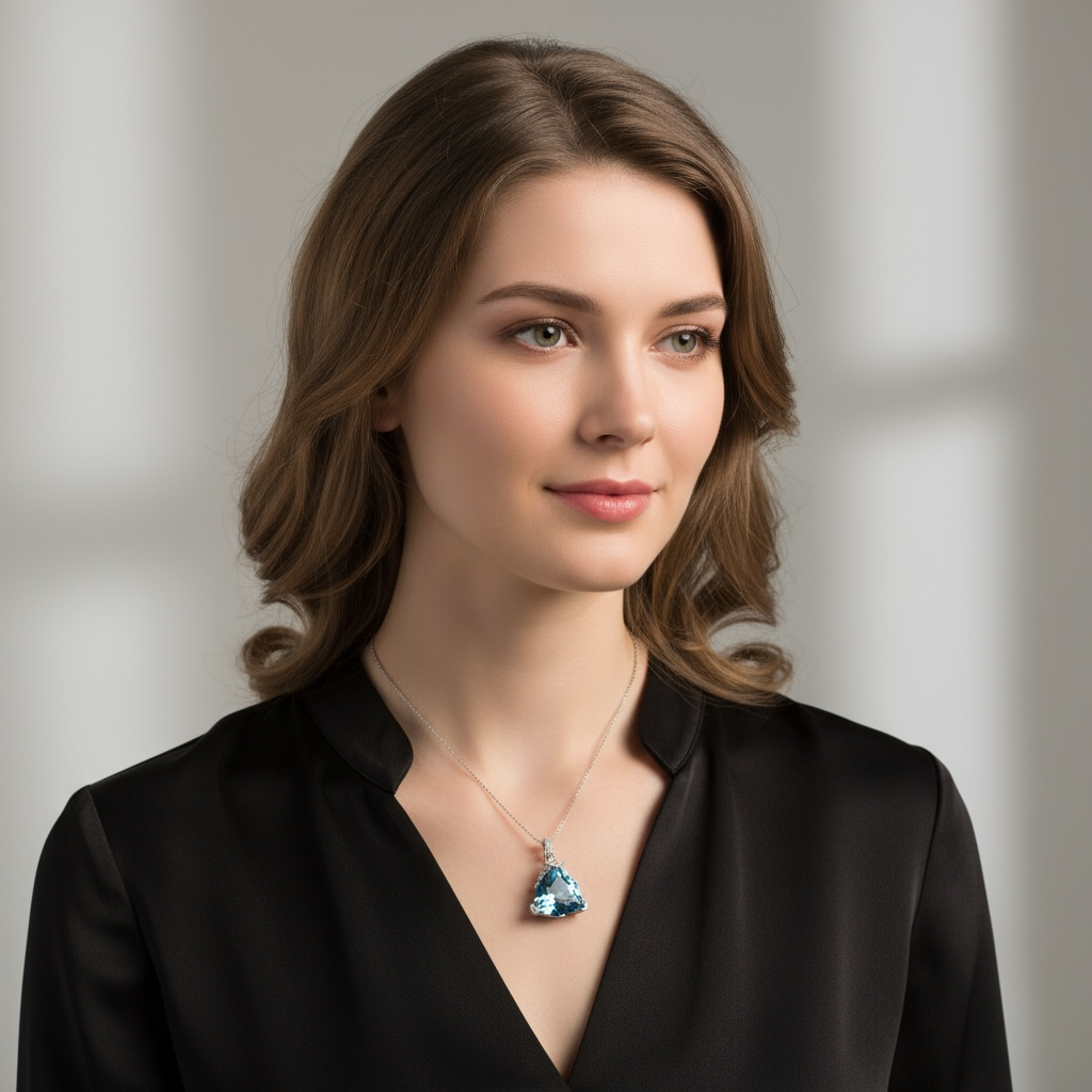 COLLAR TRIANGULO LONDON BLUE