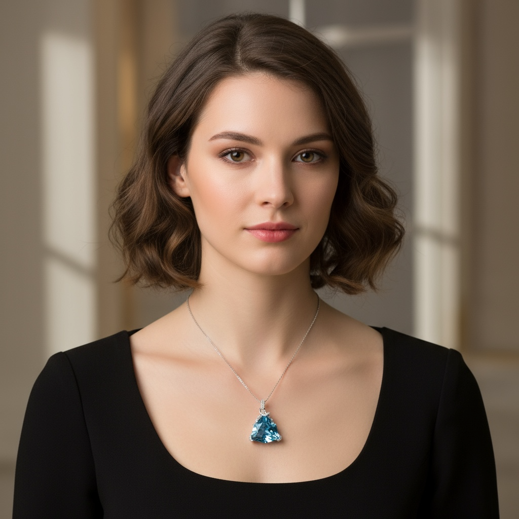 COLLAR TRIANGULO LONDON BLUE