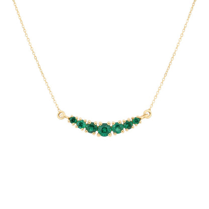 COLLAR ESMERALDA SONRISA