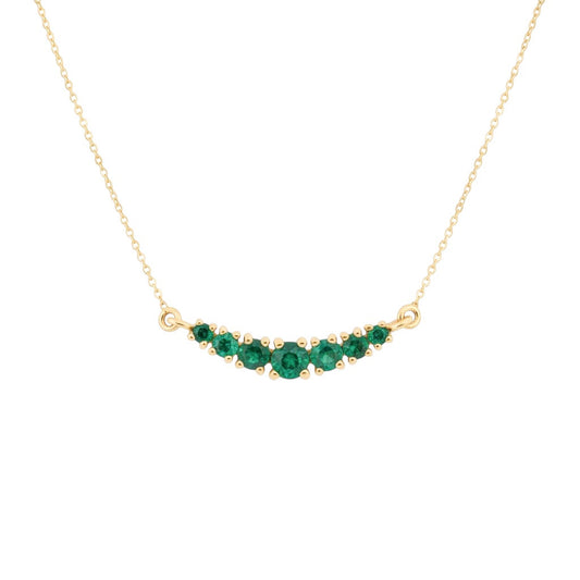 COLLAR ESMERALDA SONRISA