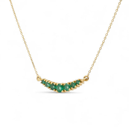 COLLAR ESMERALDA SONRISA