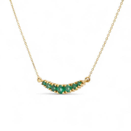 COLLAR ESMERALDA SONRISA