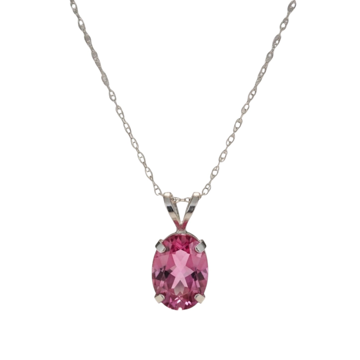 COLLAR TOPACIO ROSA