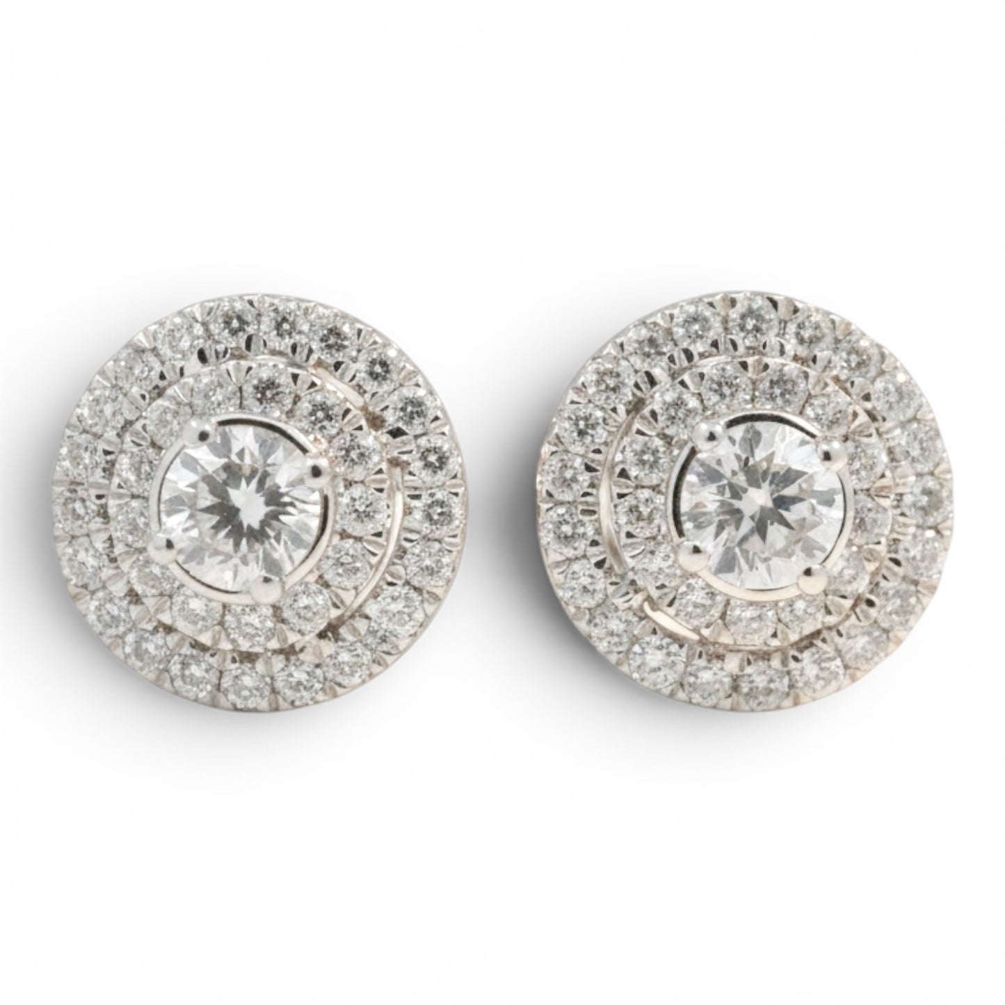 ARETES REDONDOS DIAMANTES