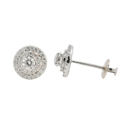 ARETES REDONDOS DIAMANTES