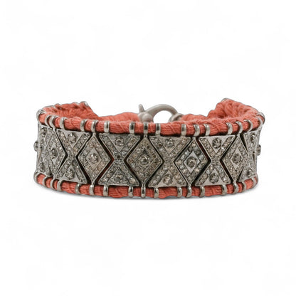 PULSERA PLATA DIAMANTES