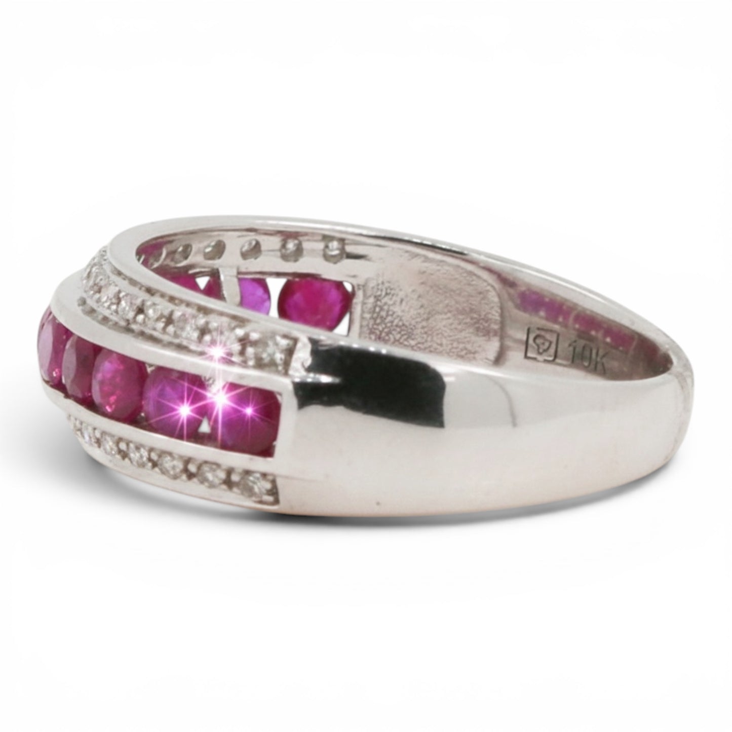 ANILLO RUBIES Y DIAMANTES