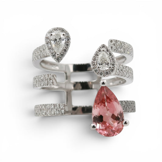 ANILLO ABIERTO TURMALINA