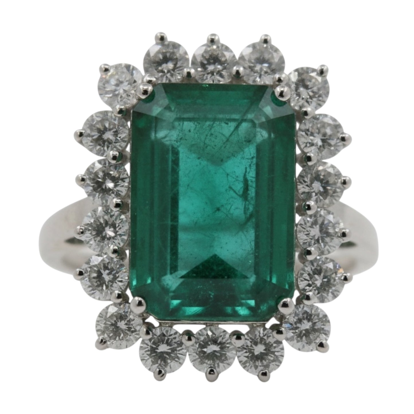 ANILLO ESMERALDA RECTANGULAR