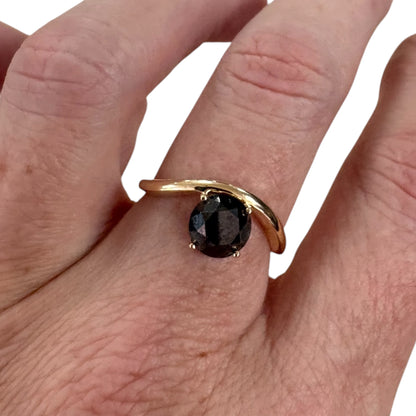 ANILLO WAVY DIAMANTE NEGRO