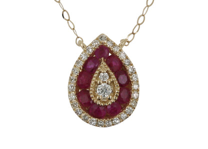 COLLAR GOTA RUBI