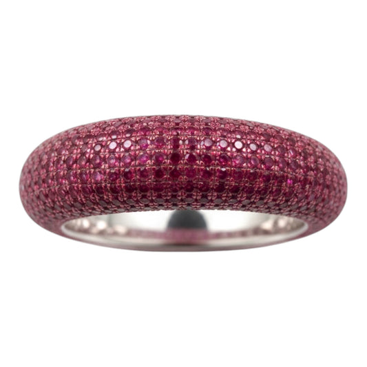 ANILLO PAVONADO RUBI
